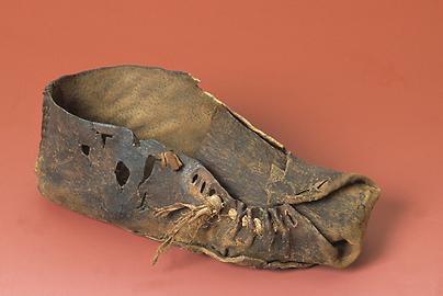 Schuh aus dem Salzbergwerk Hallstatt