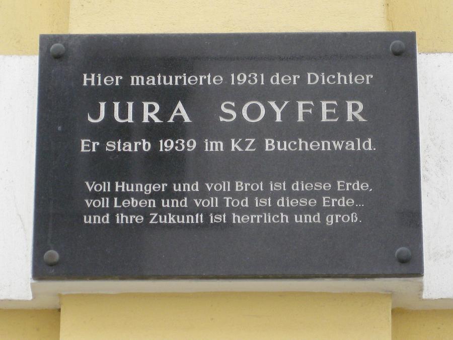 Jura Soyfer Gedenktafel