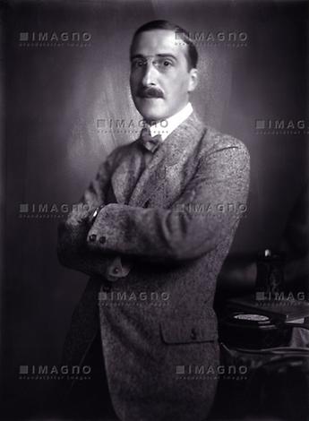 Stefan Zweig im Jahr 1920.