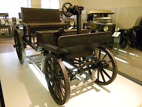 Marcuswagen im Technischen Museum Wien