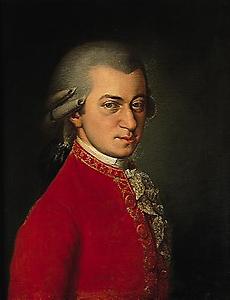 Wolfgang Amadeus Mozart. Gemälde von B. Krafft © Copyright Gesellschaft der Musikfreunde in Wien, für AEIOU.