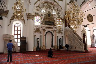 İzmir - Hisar Mosque; Inside (1)