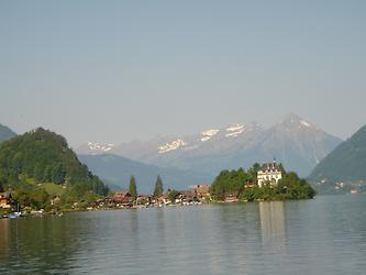 Iseltwald and boat to Giessbach