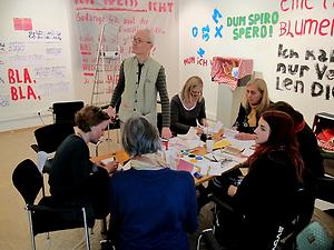 Gruppe Skart beim Projekt “From Diaspora to Diversities“ in der Akademie Graz – (Foto: Martin Krusche)