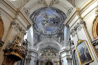 Piaristenkirche Maria Treu, Wien-Josefstadt, Fresko