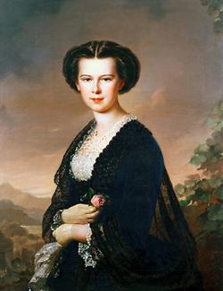 Kaiserin Elisabeth von Österreich, 1856