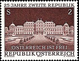 Zweite Republik - Schloß Belvedere