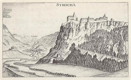 Burg Strechau, Vischers Topographia Ducatus Styriae 1681