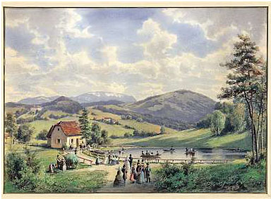Hilmteich um 1857