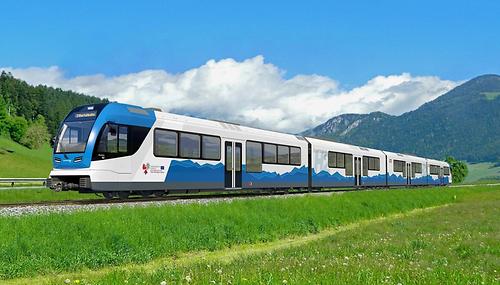 Ab dem Winter 2024 tankt die Zillertalbahn in Tirol nur noch Wasserstoff statt Diesel.