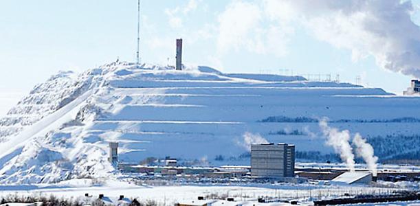 Kiruna das weltgrößte Eisenerzbergwerk