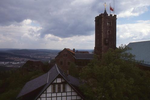 Blick vom Bergfried