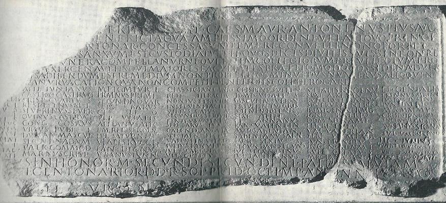 römerzeitliche Inschriften