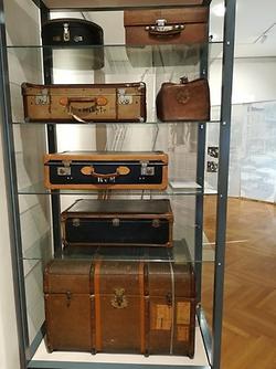 Robert Musils Reisekoffer ausgestellt im Musilmuseum
