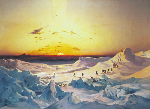 Franz-Joseph-Land in der Arktis