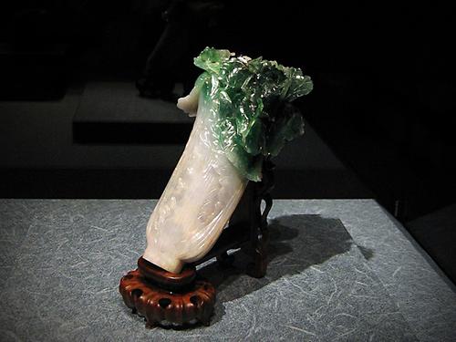 Der Jadekohl ist einer der berühmtesten Kunstgegenstände Taiwans - und stammt aus Festlandchina.