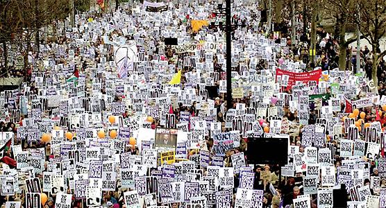 Demonstration, London 2003