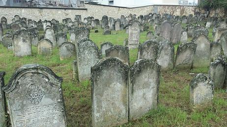Der alte jüdische Friedhof in Eisenstadt.