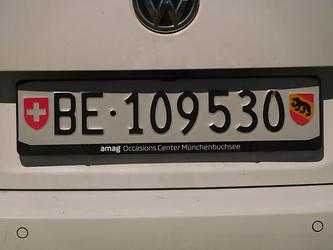 Nummerschild Schweiz