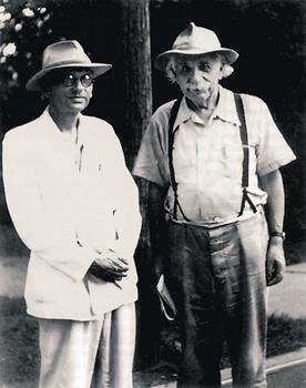 Kurt Gödel und Albert Einstein