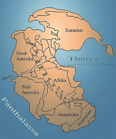 'Pangäa' - so nannte Wegener den Urkontinent