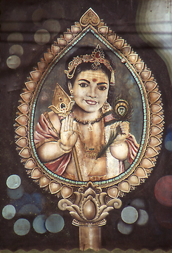 Murugan Kathirvel - Karttikeya mit dem Speer. Shivas und Minakshis Sohn