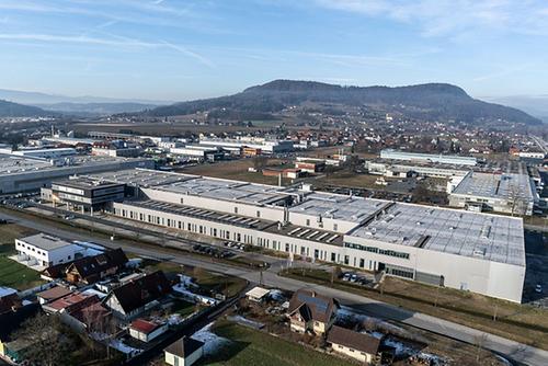 Von Schwarzau nach Lebring: In der Isovoltaicstraße 1 nahe der Autobahn wird Neuroth künftig seine europaweite Produktion und Logistik haben.