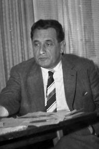 Alfons Übelhör. Foto, 1960., © Copyright Die Presse/H. B. Pflaum-Gebhardt, für AEIOU.