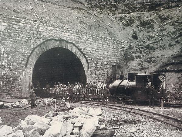 Arlbergtunnelbau