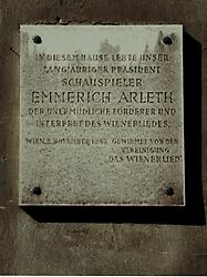 Gedenktafel, Wien 9, Hebragasse 1, © Rainer Lenius
