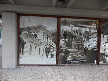 Foto der alten Wandelhalle
