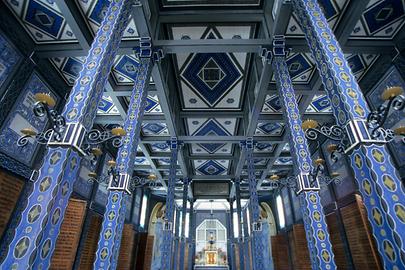 Blick ins Innere der Heiliggeistkirche