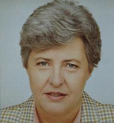 Johanna Dohnal. Foto, 1990., © Pressestelle der Sozialdemokratischen Partei Österreichs, Wien.