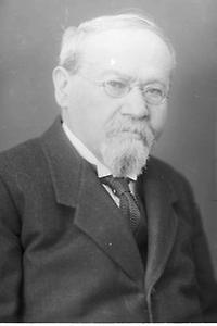 Salomon Ehrmann. Foto, um 1920., © Copyright Bildarchiv der Österreichischen Nationalbibliothek, Wien.