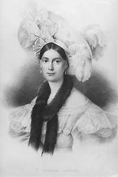 Theresia Elßler. Lithographie von F. Lentzen, © Bildarchiv der ÖNB, Wien, für AEIOU