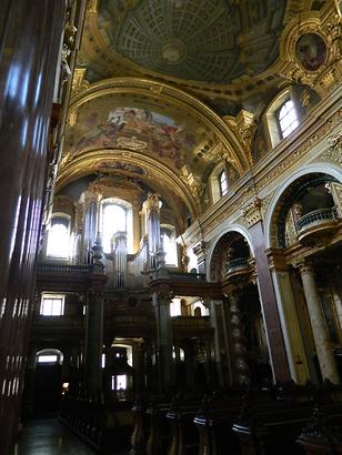 Universitätskirche Blick zur Orgel – Foto P. Diem