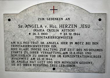 Gedenktafel Autsch