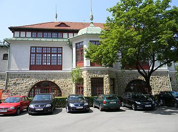 Krapfenwaldlbad, Fassade 1921 - Foto: P. Diem