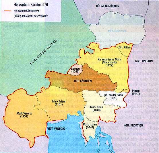 Geschichte Kärnten AEIOU sterreich Lexikon im Austria Forum