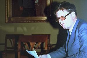 Wilfried Nöbauer. Foto, 1985., © Copyright Zur Verfügung gestellt von Univ.-Prof. Dr. Hans K. Kaiser, Institut für Algebra an der Technischen Universität Wien, für AEIOU.