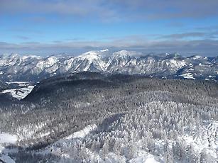 Der Winter macht sich im rund 20 Kilometer langen Sengsengebirge breit.