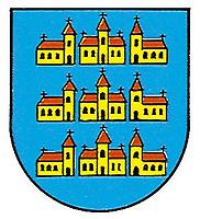 Wappen von Neunkirchen., © Copyright Verlag Ed. Hölzel, Wien, für AEIOU.