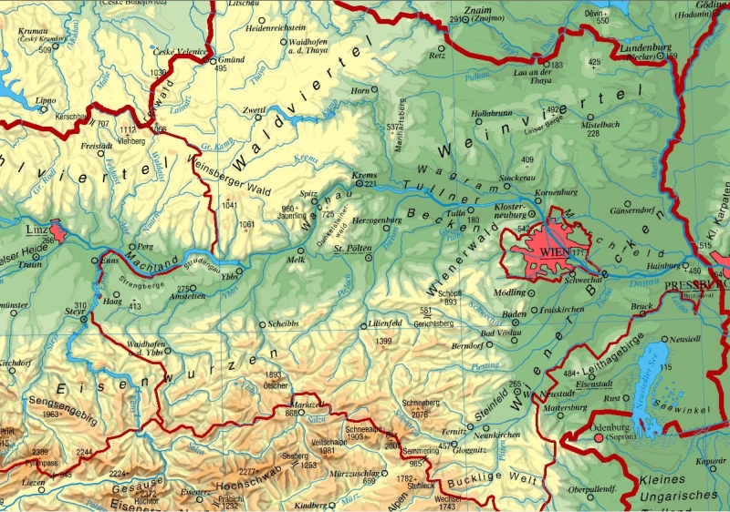 Wie Weit Ist österreich Niederösterreich | AEIOU Österreich-Lexikon im Austria-Forum