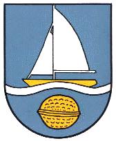 Wappen von Nußdorf am Attersee