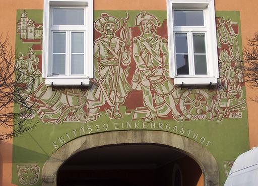 Sgraffito Purkersdorf Gasthof Neunteufel