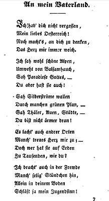 Gedicht von Seidl
