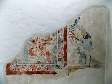 Fresco in der Ritterkapelle
