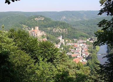 Hardegg mit Burg © P. Diem