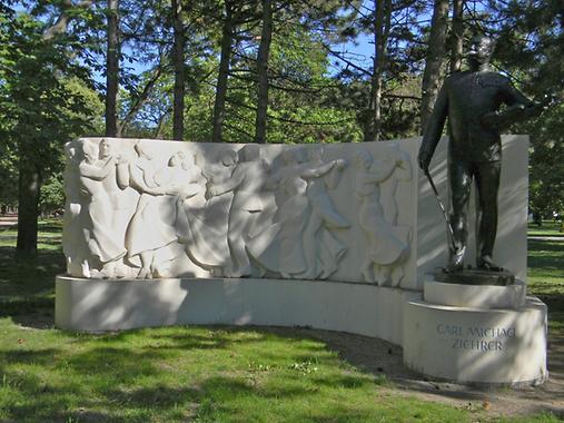 Carl Michael Ziehrer - Denkmal an der Prater Hauptallee