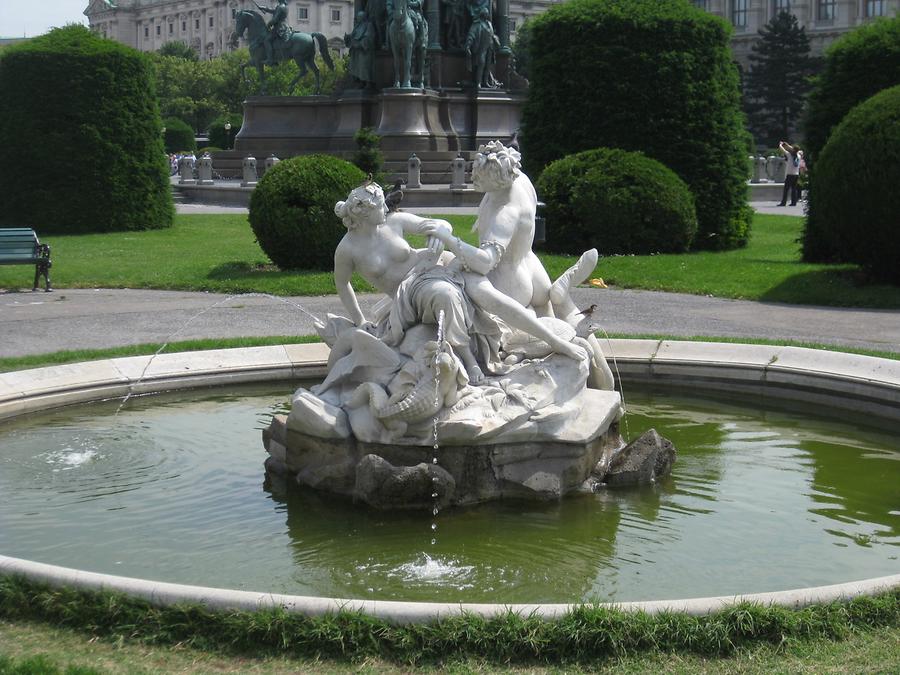 Nordwestlicher Tritonen- und Najadenbrunnen 1890